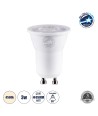 GLOBOSTAR® TINO 60112 Σποτ GU10 MR11 LED 3W 315lm 38° AC 220-240V IP20 Φυσικό Λευκό 4500K - Bridgelux SMD Chip - Μ3.5 x Π3.5 x Υ4cm - 3 Χρόνια Εγγύηση